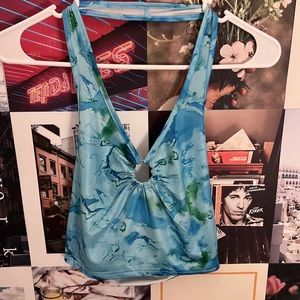 Vintage halter top🌊